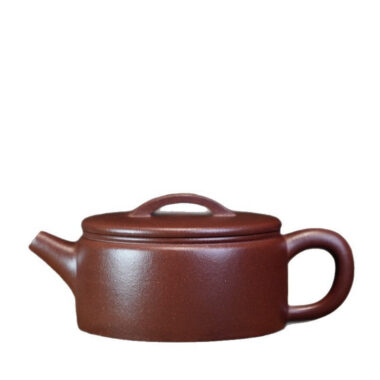 Full Handmade Yixing Zisha Teapot [Hanwa Pot] (Di Cao Qing – 110ml)