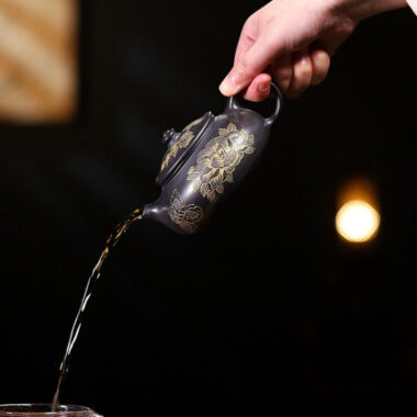 Yixing Zisha Teapot [Han Jiang] (Shi Huang – 260ml)