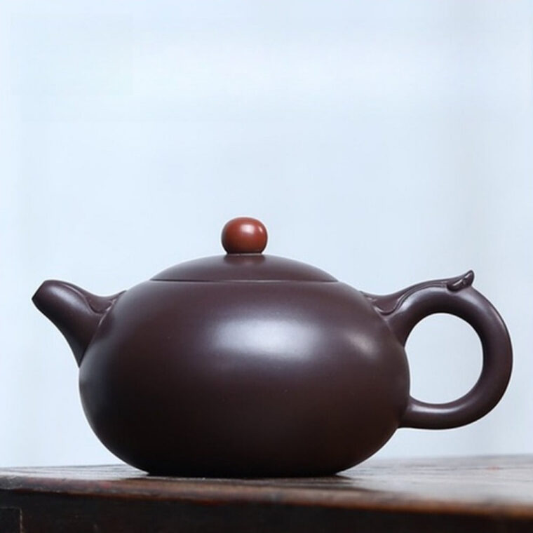 Full Handmade Yixing Zisha Teapot [Ruyi Yu Ru Pot] (Lao Zi Ni – 270ml)