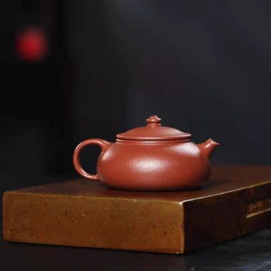 Yixing Zisha Teapot [Han Jiang] (Hong Jiang Po Ni – 150ml)