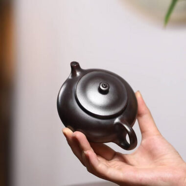 Yixing Zisha Teapot [Han Jiang] (Zi Ni Firewood Fired – 170ml)