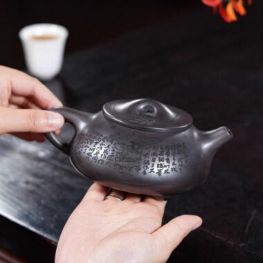 Yixing Zisha Teapot [Shi Piao] (Shi Huang – 430ml)