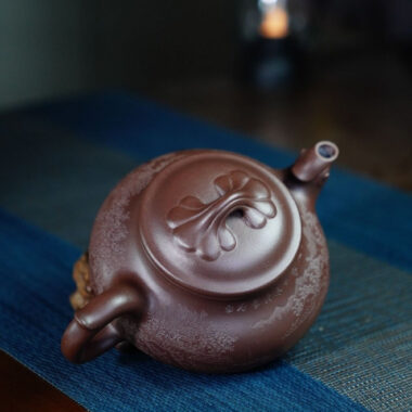 Full Handmade Yixing Zisha Teapot [Feng Wu Jiu Tian Pot] (Zi Ni – 300ml)