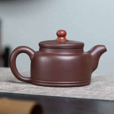 Full Handmade Yixing Zisha Teapot [Lucky & Fortune] (Zi Ni – 390ml)