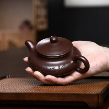 Yixing Zisha Teapot [Hanmei Xu Bian] (Shi Hong – 190ml)