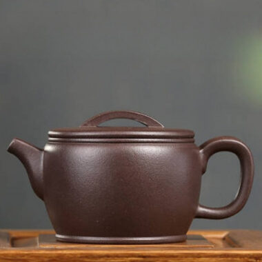 Full Handmade Yixing Zisha Teapot [Hanwa Pot] (Zi Ni – 310ml)