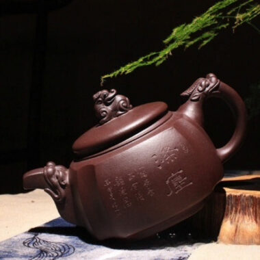 Yixing Zisha Teapot [The Dragon] (Zi Ni – 330ml)