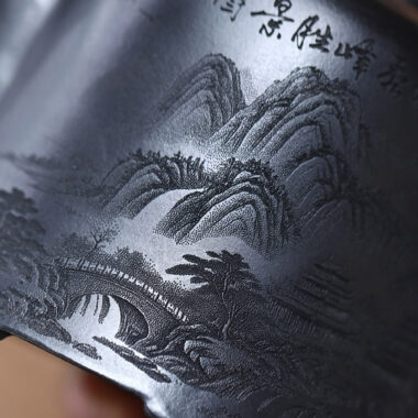 Yixing Zisha Teapot [Mountain Jinzhong] (Shi Huang – 310ml)