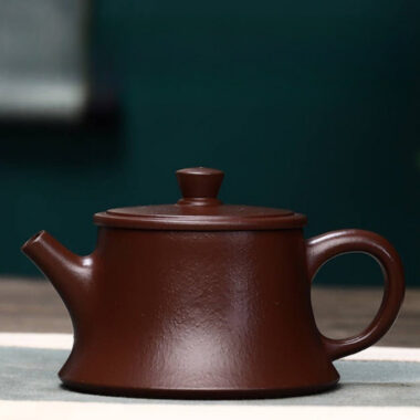 Full Handmade Yixing Zisha Teapot [Zhu Chu Pot] (Zi Ni – 200ml)