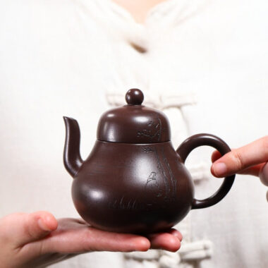 Yixing Zisha Teapot [Si Ting] (100 Mu Zi Ni – 220ml)