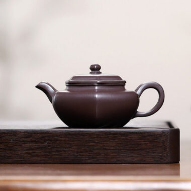 Yixing Zisha Teapot [Liufang Fanggu] (Zi Ni – 200ml)