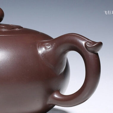Full Handmade Yixing Zisha Teapot [Yuan Ruyi] (Lao Zi Ni – 160/320ml)