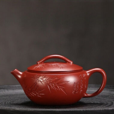 Full Handmade Yixing Zisha Teapot [Hanwa Pot] (Dahongpao- 160ml)