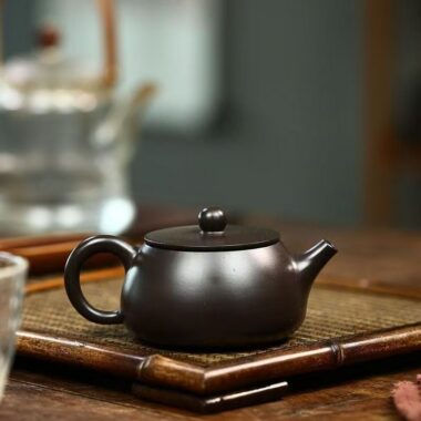 Yixing Zisha Teapot [Kuan Kou Shi Piao] (Shi Huang – 200ml)