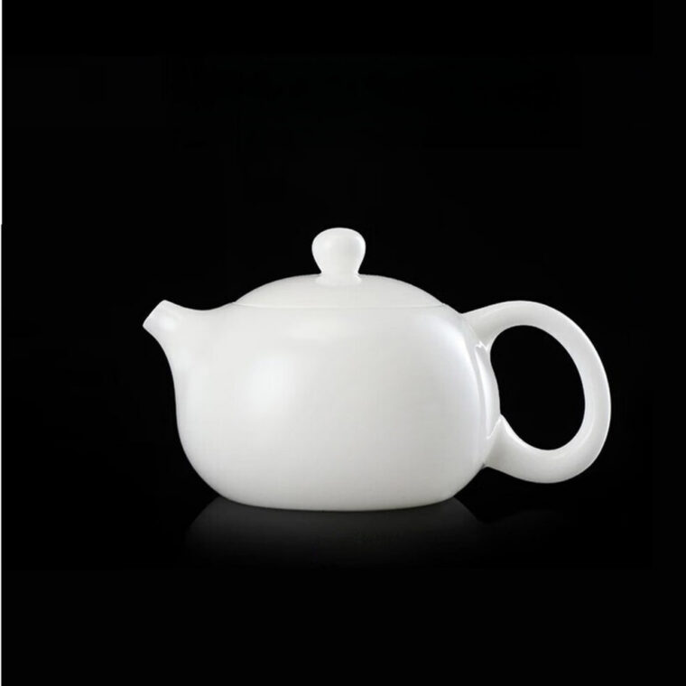 Ice Jade White Porcelain [Xishi Pot] 200/300ml