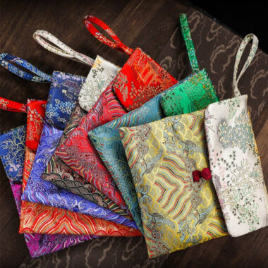 Handmade Tea Cake Flip-top Portable Bag / Tea Cake Gift Bag