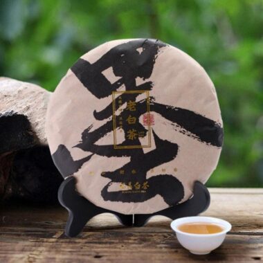 2009 Fuding Premium White Tea Cake [Gaoshan Hanlu Gong Mei] – Single Piece 350g x 1