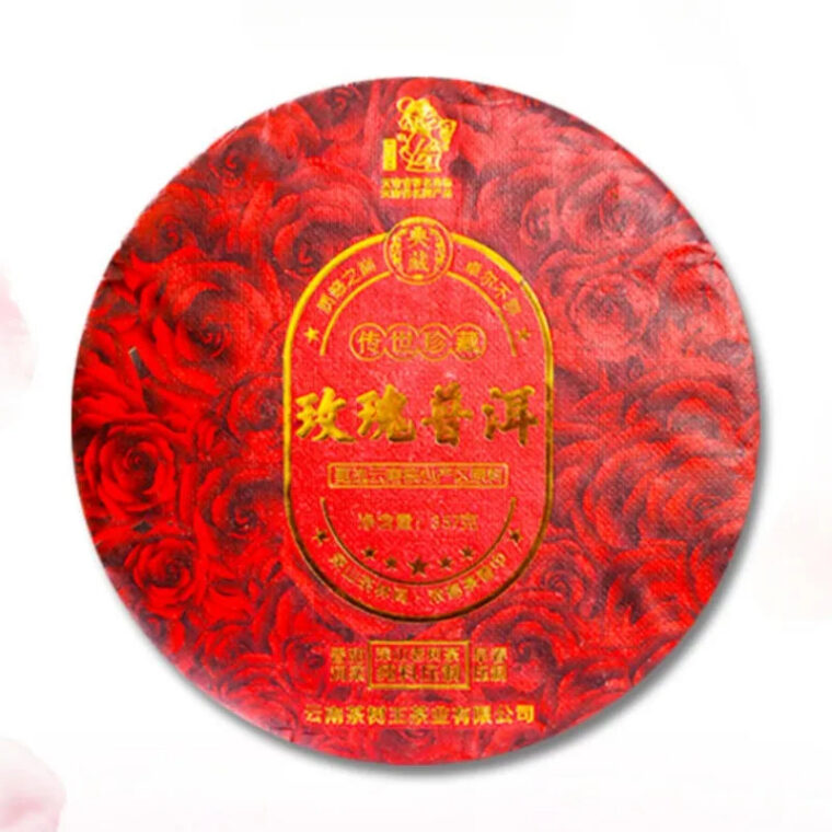 2022 Spring Yunnan Sheng Puer Tea Cake [Red Rose]