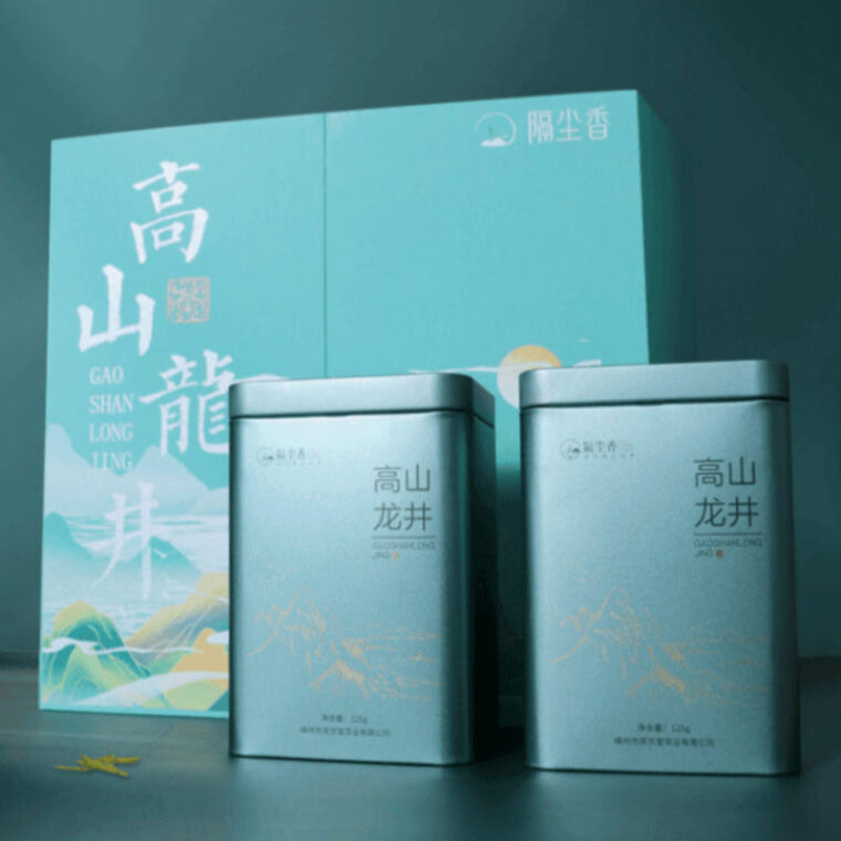 2025 Early Spring Zhejiang Shaoxing [Long Jing] Class S Green Tea Canned Gift Set 250g