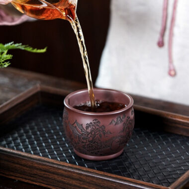 Handmade Yixing Zisha Master Tea Cup [Yi Jiangnan] 200ml