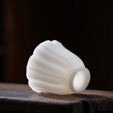 Ice Jade White Porcelain [Linghua] Tea Cup 70ml