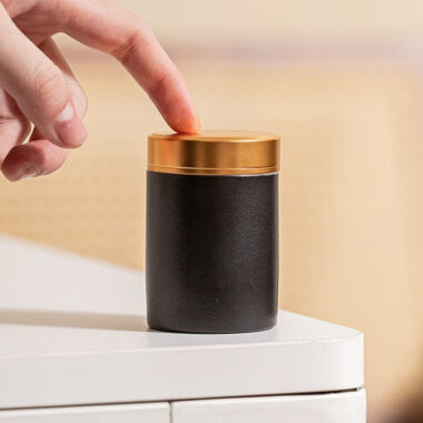 Ceramic Tea Jar | Tea Caddy | Mini Travel Tea Caddy [Tao Yue] 70ml