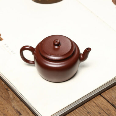 Full Handmade Yixing Zisha Teapot [Lianzi Pot] (Zi Zhu Ni – 190ml)