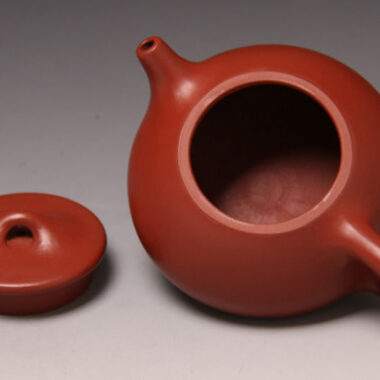 Full Handmade Yixing Zisha Teapot [Jingzhou Shi Piao Pot] (Dahongpao – 250ml)