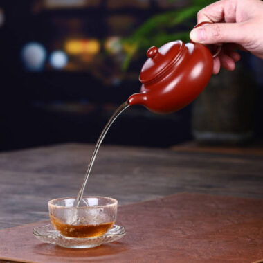 Yixing Zisha Teapot [Fanggu Pot] (Dahongpao -190ml)