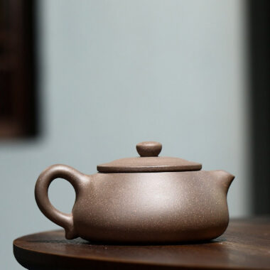 Yixing Zisha Teapot [Bamboo Shi Piao] (Qinghui Duan Ni – 240ml)