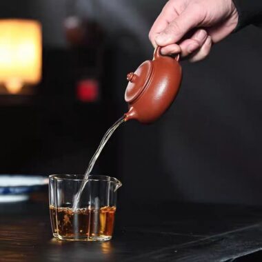 Yixing Zisha Teapot [Han Jiang] (Hong Jiang Po Ni – 150ml)