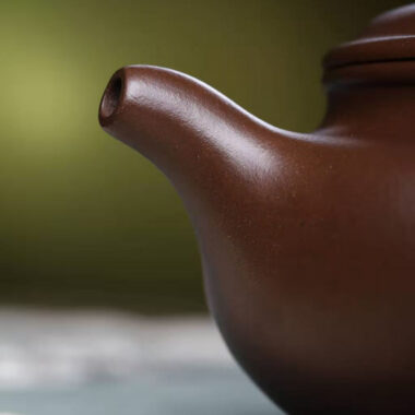 Full Handmade Yixing Zisha Teapot [Fanggu Pot] (Zi Ni – 310ml)
