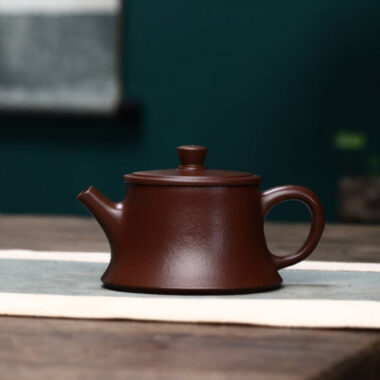 Full Handmade Yixing Zisha Teapot [Zhu Chu Pot] (Zi Ni – 200ml)