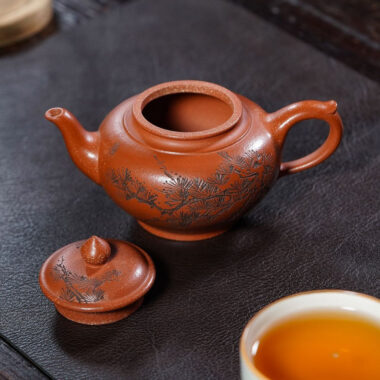 Yixing Zisha Teapot [Song Feng Xiao Ying] (Zhu Ni – 300ml)