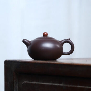 Full Handmade Yixing Zisha Teapot [Ruyi Yu Ru Pot] (Lao Zi Ni – 270ml)