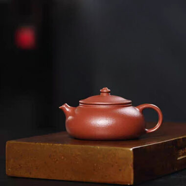 Yixing Zisha Teapot [Han Jiang] (Hong Jiang Po Ni – 150ml)