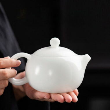 Ice Jade White Porcelain [Xishi Pot] 200/300ml