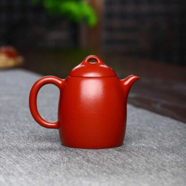 Full Handmade Yixing Zisha Teapot [Qin Quan Pot] (Dahongpao – 180ml)