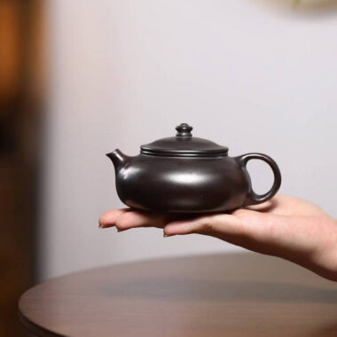 Yixing Zisha Teapot [Han Jiang] (Zi Ni Firewood Fired – 170ml)