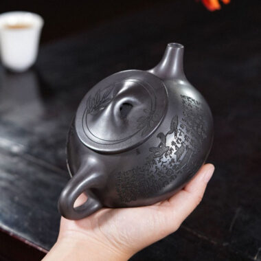 Yixing Zisha Teapot [Shi Piao] (Shi Huang – 430ml)