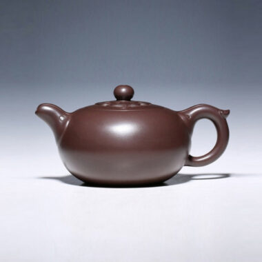 Full Handmade Yixing Zisha Teapot [Yuan Ruyi] (Lao Zi Ni – 160/320ml)