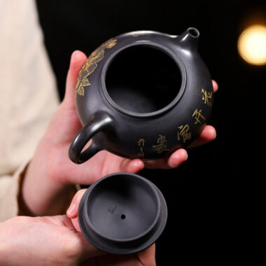 Yixing Zisha Teapot [Han Jiang] (Shi Huang – 260ml)