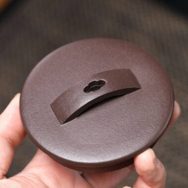Full Handmade Yixing Zisha Teapot [Hanwa Pot] (Zi Ni – 310ml)