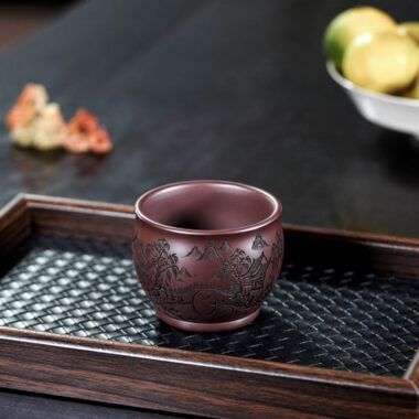 Handmade Yixing Zisha Master Tea Cup [Yi Jiangnan] 200ml