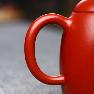 Full Handmade Yixing Zisha Teapot [Qin Quan Pot] (Dahongpao – 180ml)
