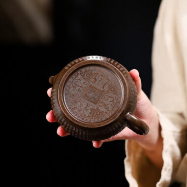 Yixing Zisha Teapot [Tanzi Pot] (Gu Tong Ni – 290ml)