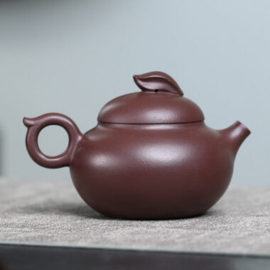 Full Handmade Yixing Zisha Teapot [Listening] (Zi Ni – 200ml)