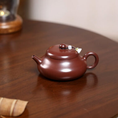 Yixing Zisha Teapot [Bian Xin] (Zi Ni – 160ml)