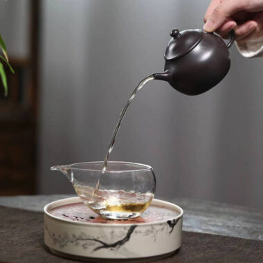 Yixing Zisha Teapot [Straw Hat Pot] (Tian Qing Ni – 150ml)