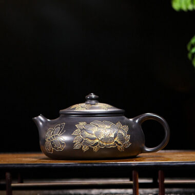 Yixing Zisha Teapot [Han Jiang] (Shi Huang – 260ml)